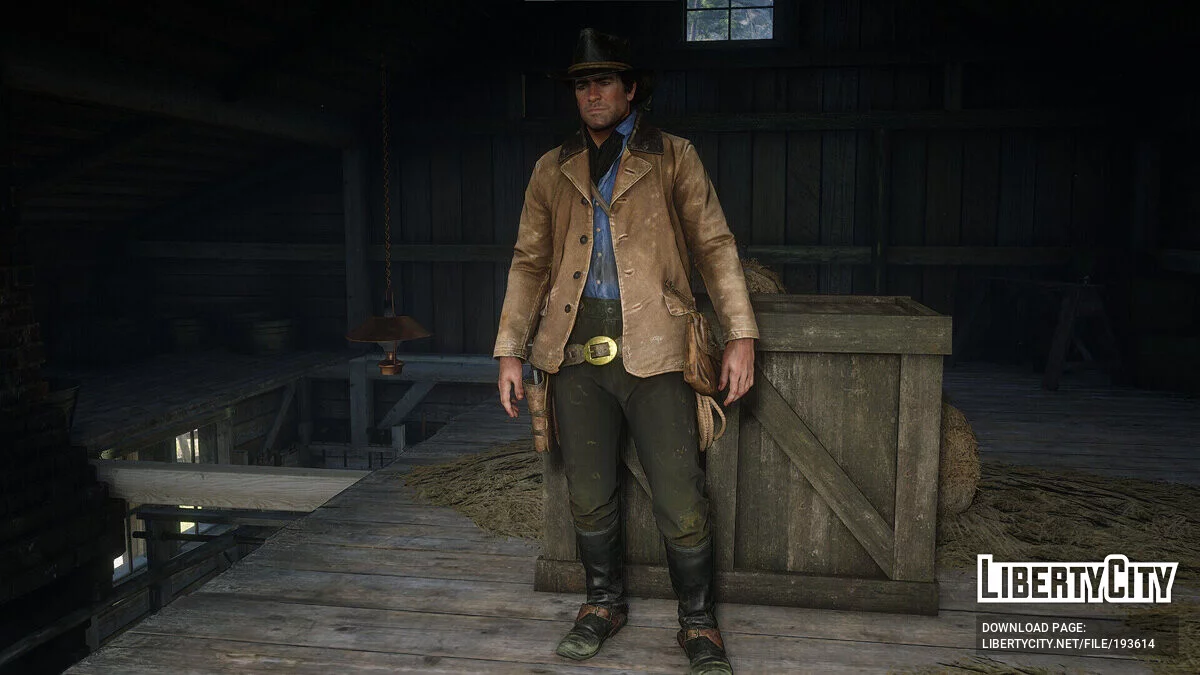 Lasso On Belt Restored [1.0.0] / Red Dead Redemption 2