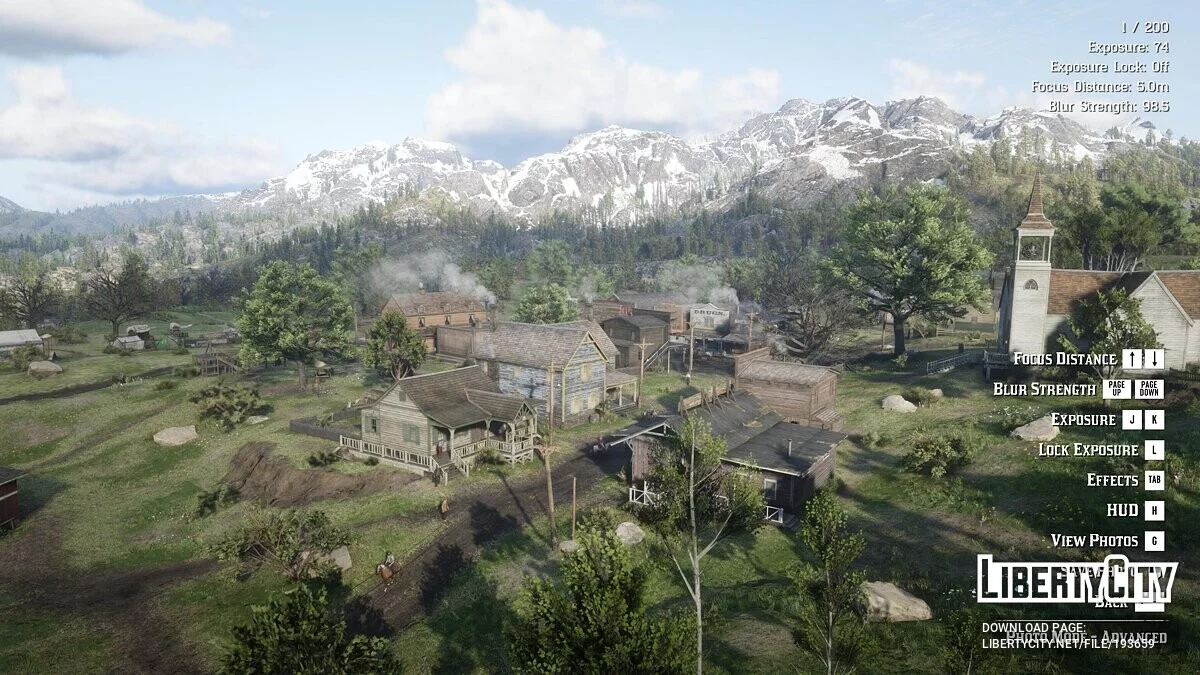 Photo Mode Enhancer [0.2] / Red Dead Redemption 2