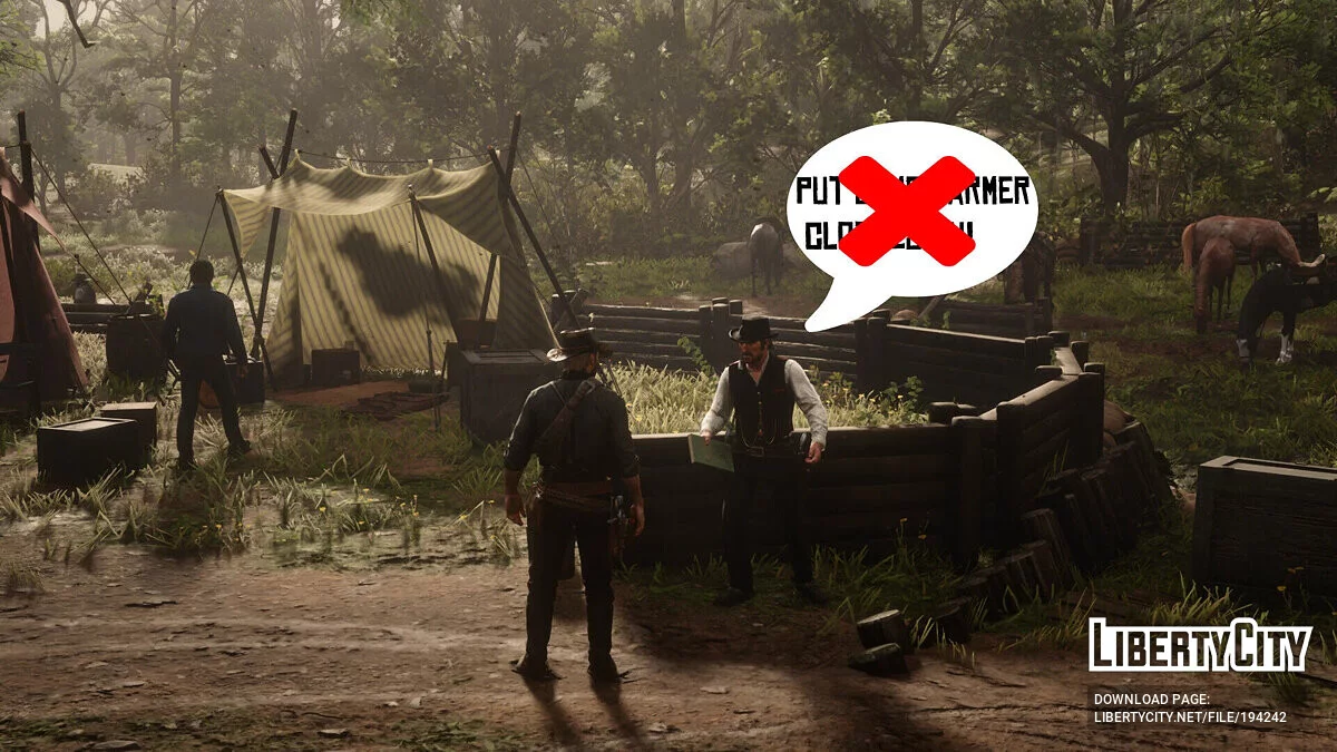 Camp Cold Bug Fix [1.2] / Red Dead Redemption 2