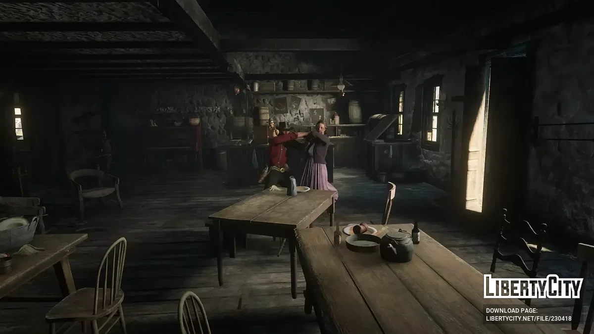 Peleas en Bares [1.4] — la posibilidad de organizar peleas en los bares / Red Dead Redemption 2