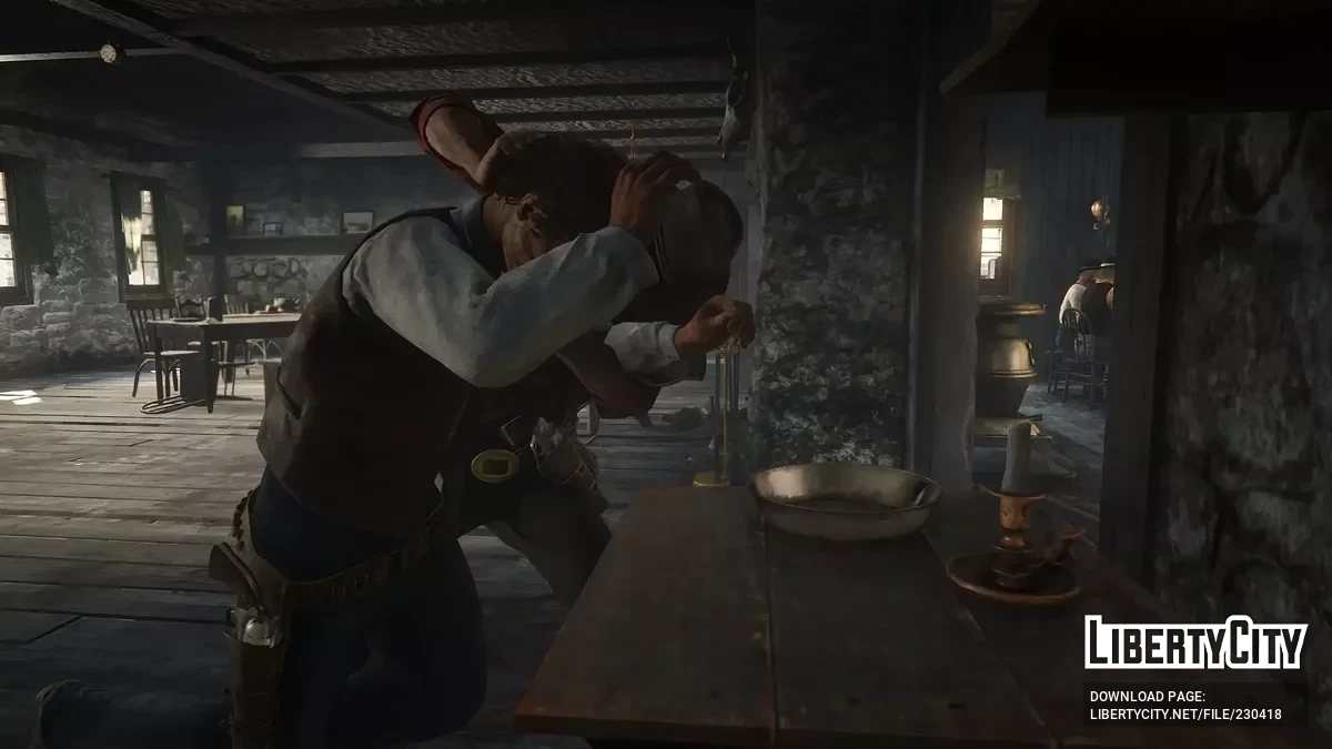 Peleas en Bares [1.4] — la posibilidad de organizar peleas en los bares / Red Dead Redemption 2