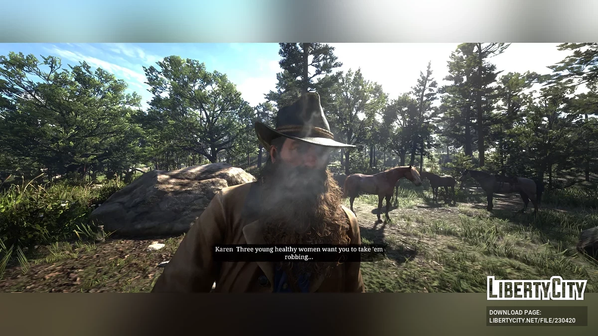 Cortes cinematográficos en primera/tercera persona + cámara libre cinematográfica [1.4] / Red Dead Redemption 2