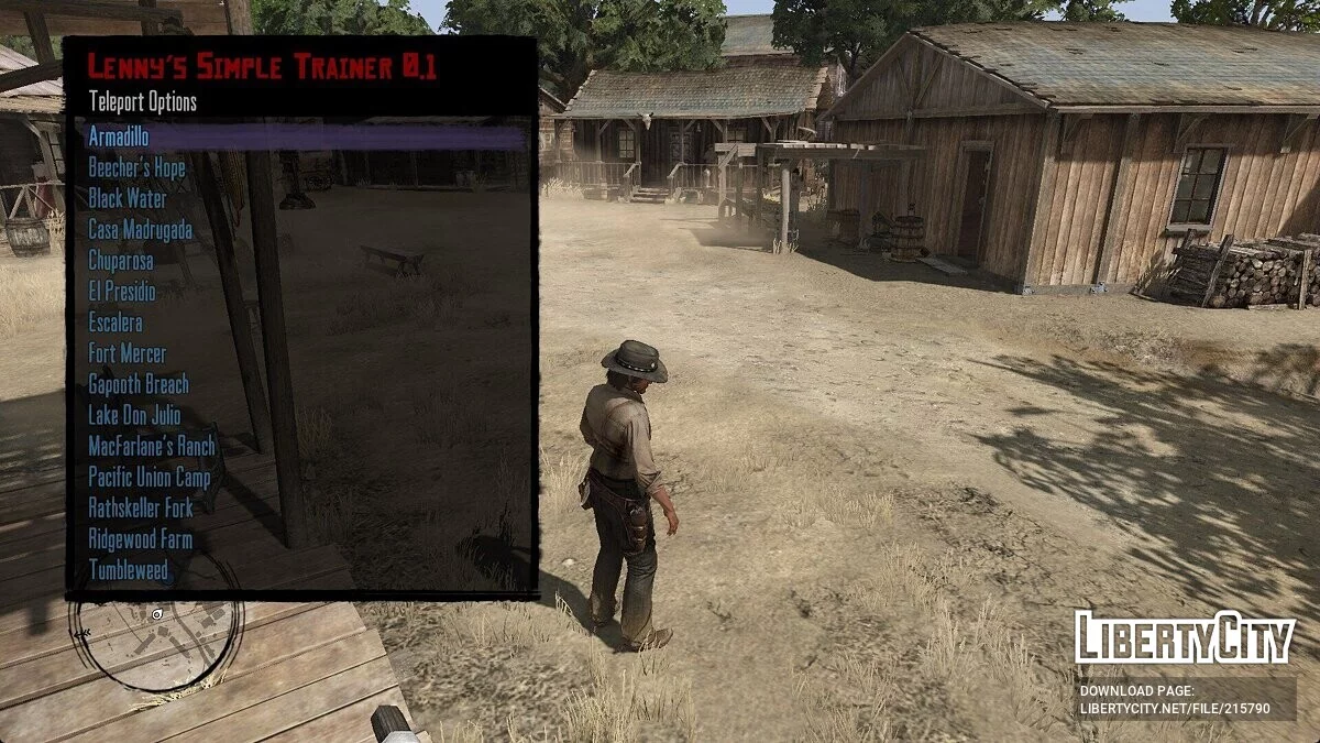 Lenny的简单训练器 RDR 1 PC 0.5 / 红死 Redemption