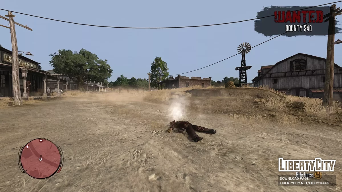 Flammable constructions and other effects / Red Dead Redemption
