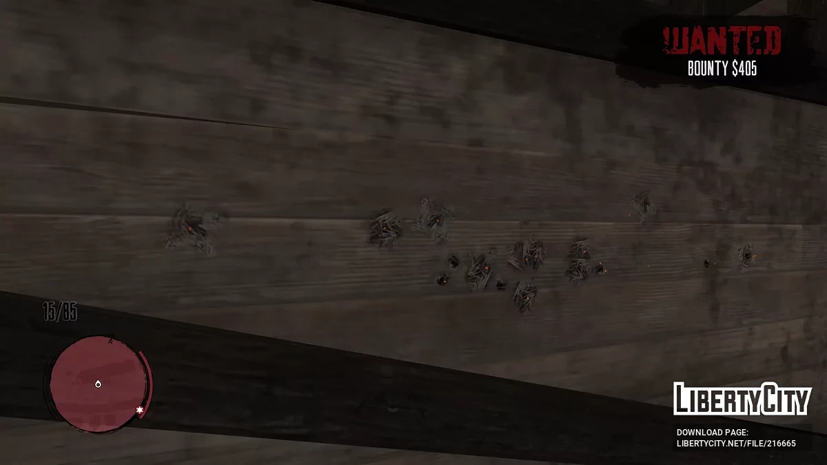 Flammable constructions and other effects / Red Dead Redemption