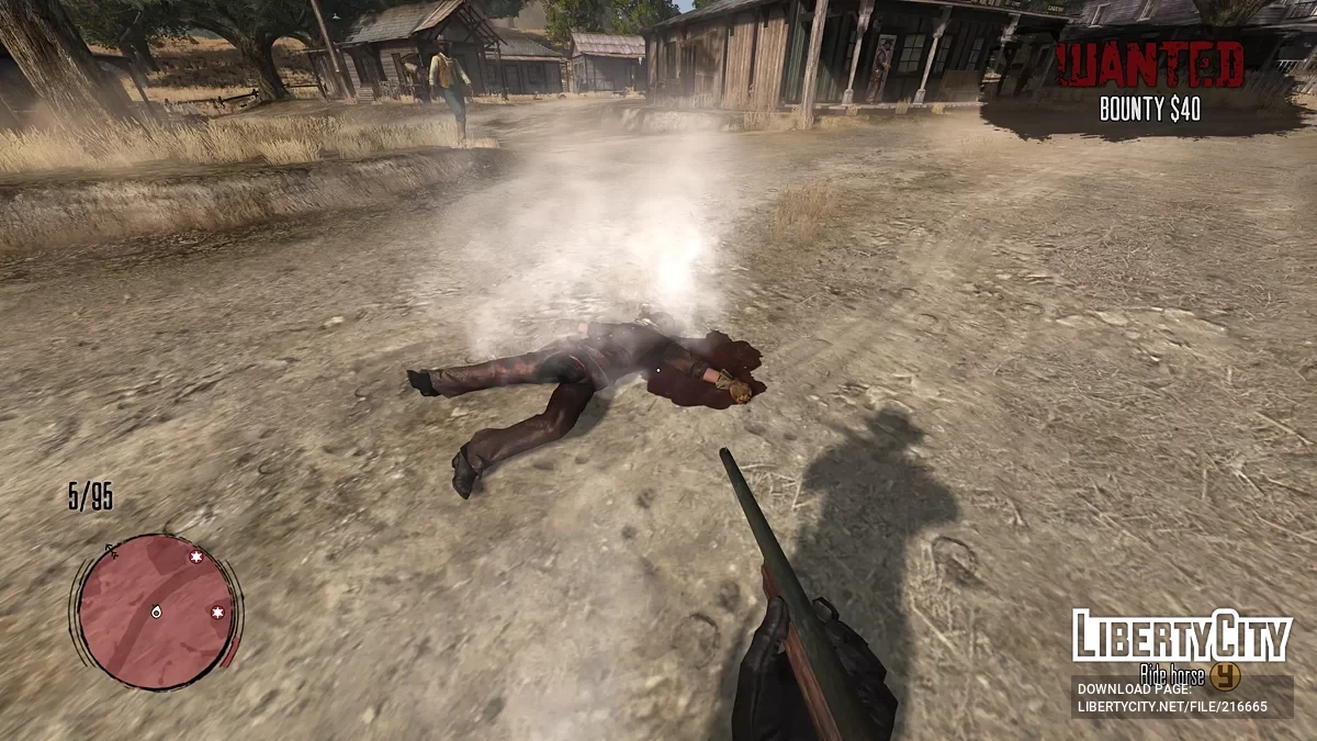 Flammable constructions and other effects / Red Dead Redemption