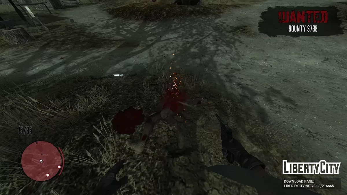 Flammable constructions and other effects / Red Dead Redemption