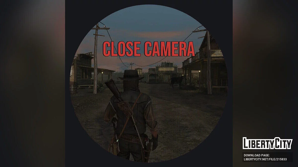 Мод на наближення камери / Red Dead Redemption