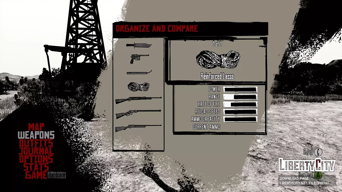 Назви зброї з RDR2 / Red Dead Redemption