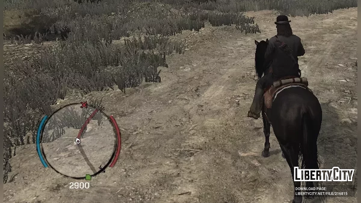 Відстань до путівної точки / Red Dead Redemption