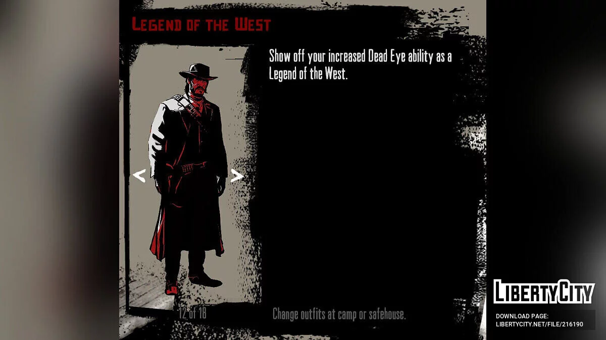 All outfits unlocked at the start of the game / Red Dead Redemption