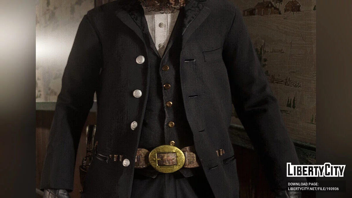 Just Black Clothing [0.1.1] / Red Dead Redemption 2