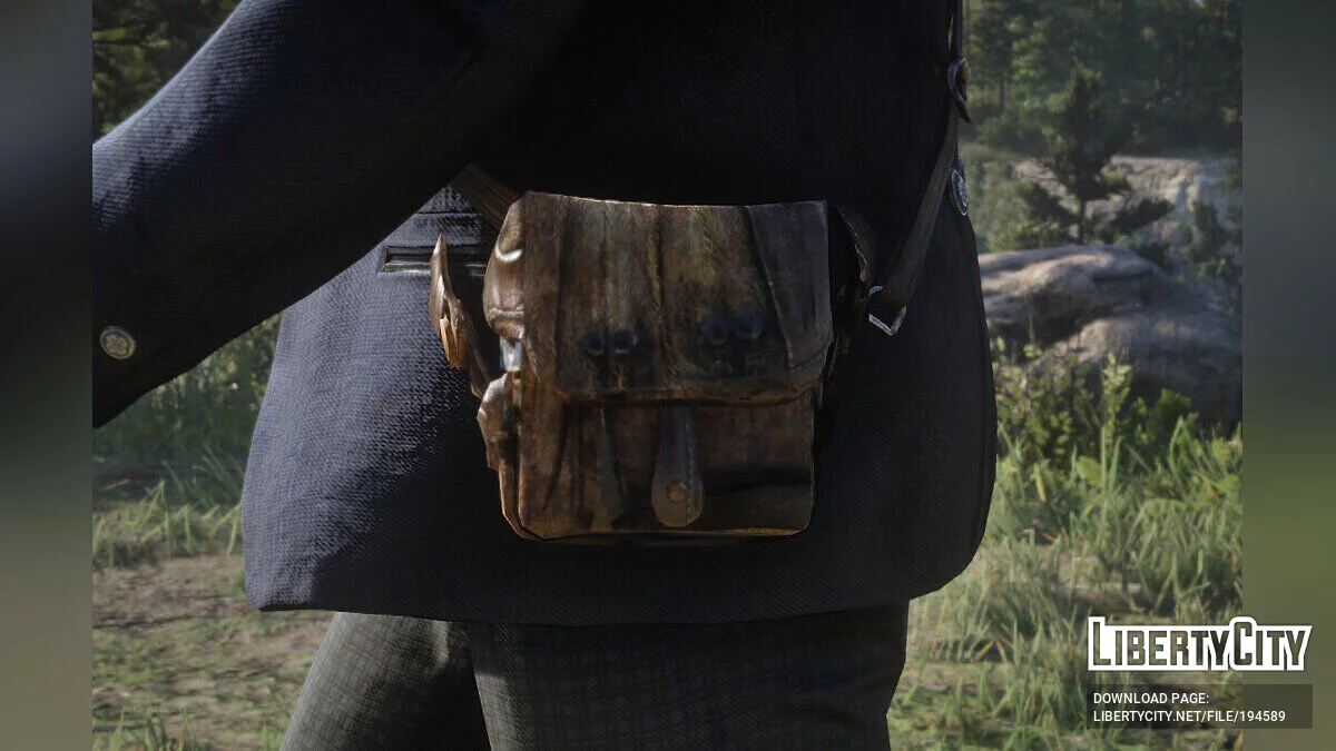 Guarma Satchel Replacer for Arthur Satchel (Model only) [1.0.0] / Red Dead Redemption 2