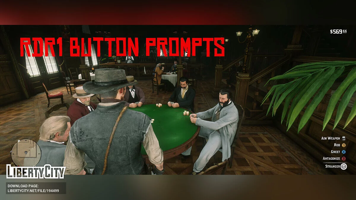 RDR1 Button Prompts (Xbox 360) [1.0.0] / Red Dead Redemption 2