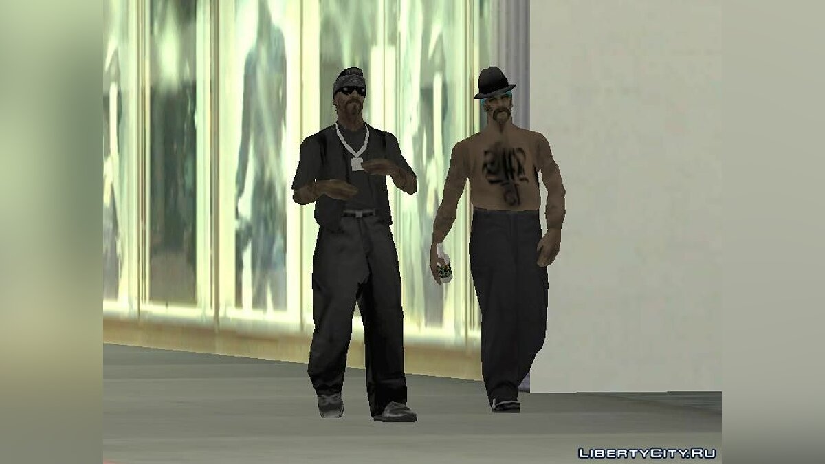 New Rifa Gang Skin v1 for GTA San Andreas