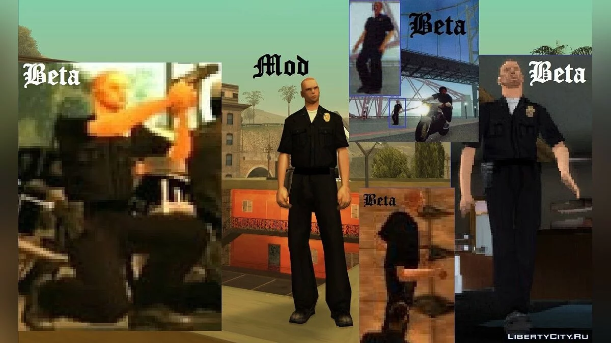 Characters from the Beta Version / GTA San Andreas