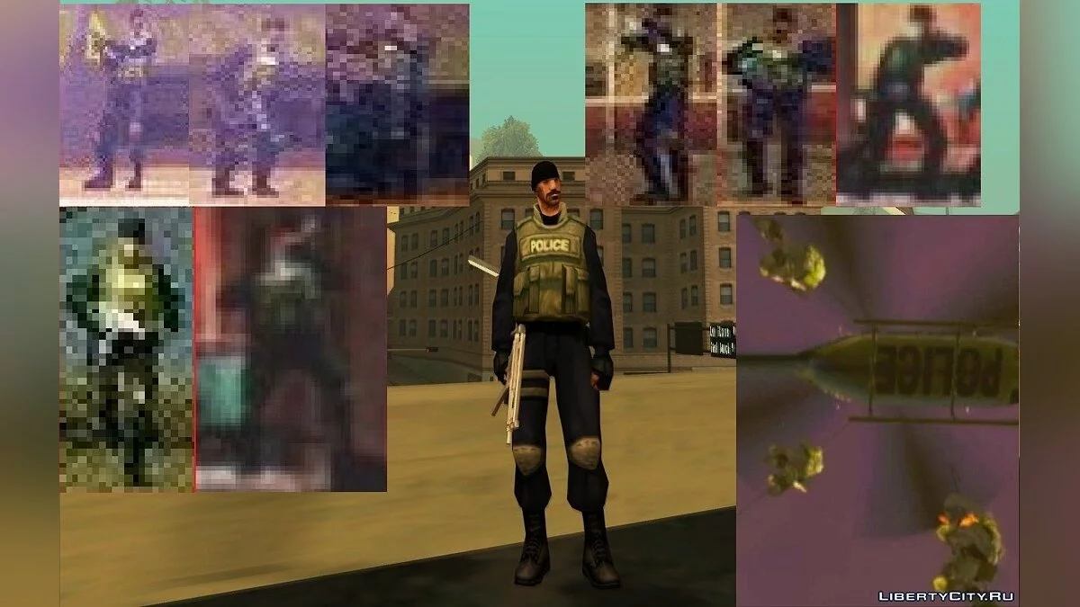 Characters from the Beta Version / GTA San Andreas