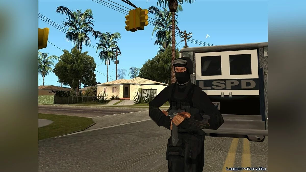New SWAT Officer / GTA San Andreas