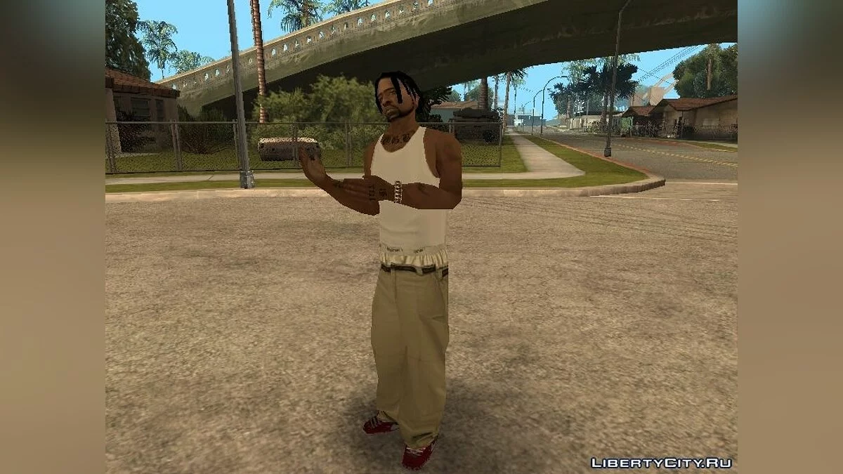 Bloods Gang Skins / GTA San Andreas