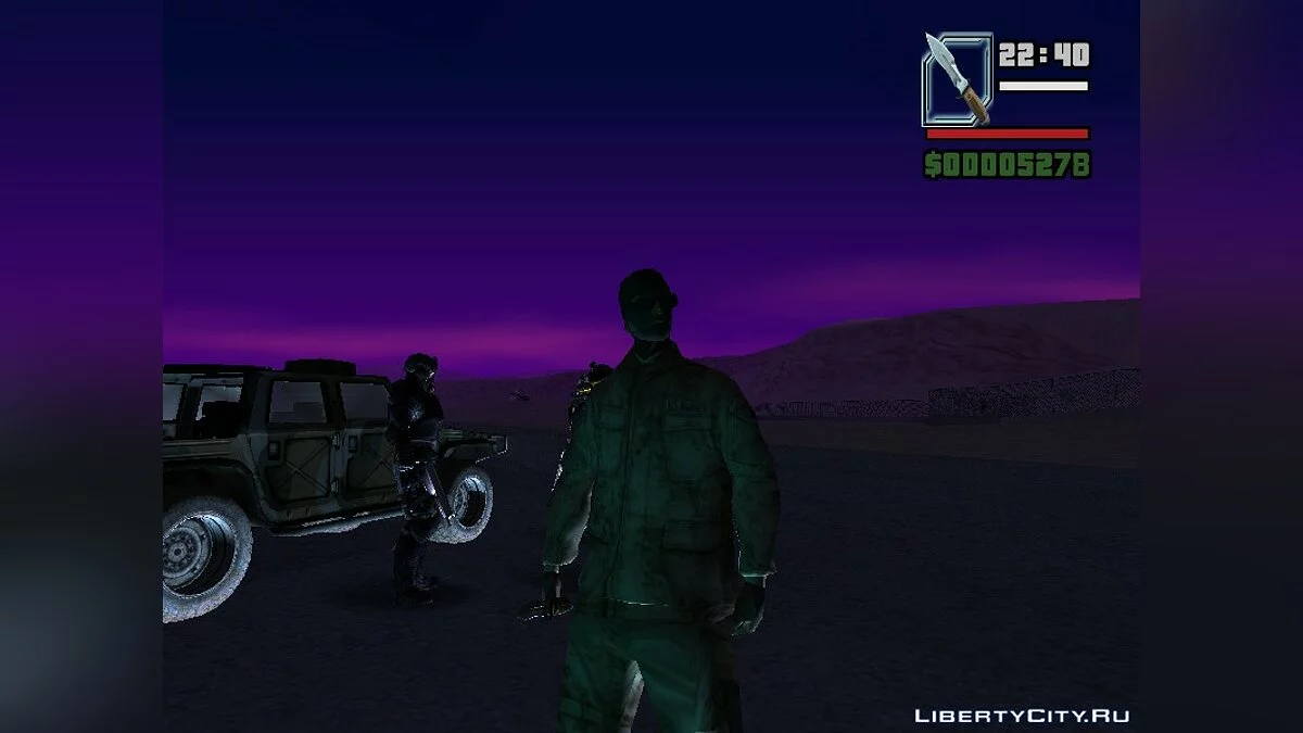 Морпех Ленс Уилсон / GTA San Andreas
