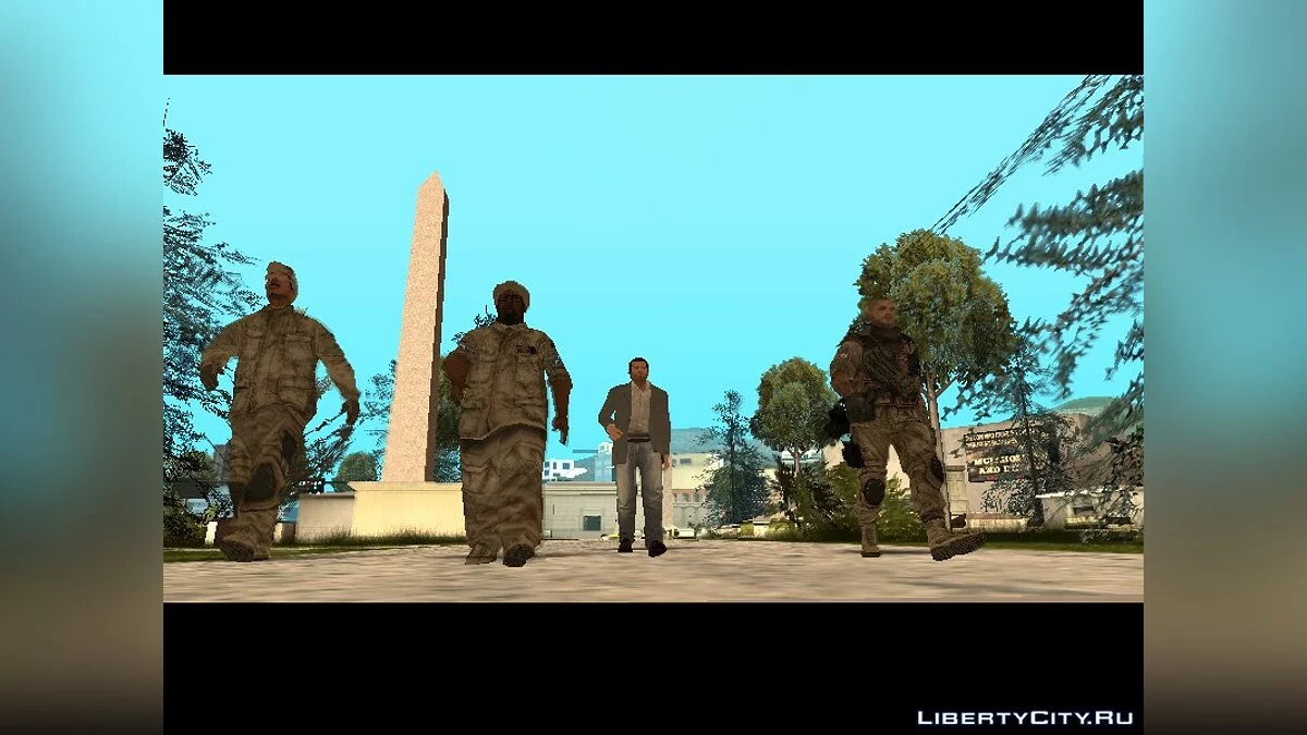 Морпех Ленс Уилсон / GTA San Andreas