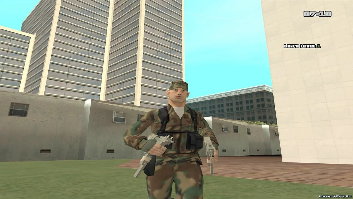 Soldier in Standard Quality / GTA San Andreas