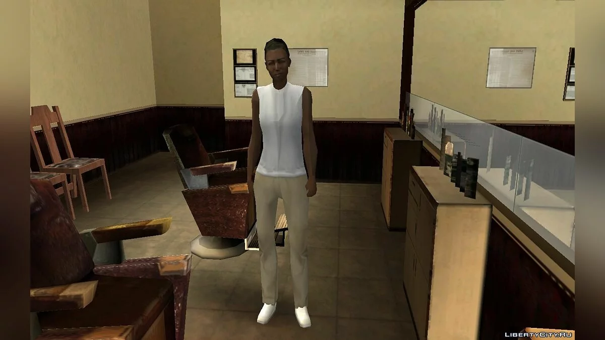 Жінка перукар / GTA San Andreas