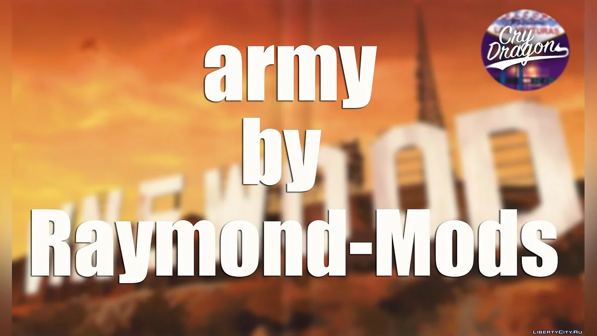 Standard Style Army Black / GTA San Andreas