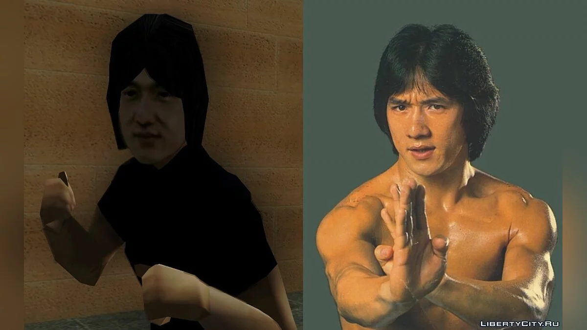 Jackie Chan is style GTA SA / GTA San Andreas