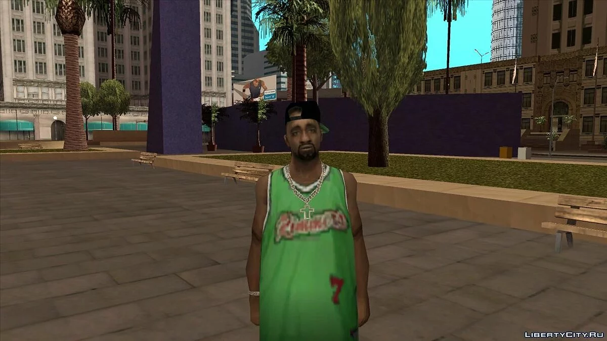 Перетекстурований Fam3 / GTA San Andreas
