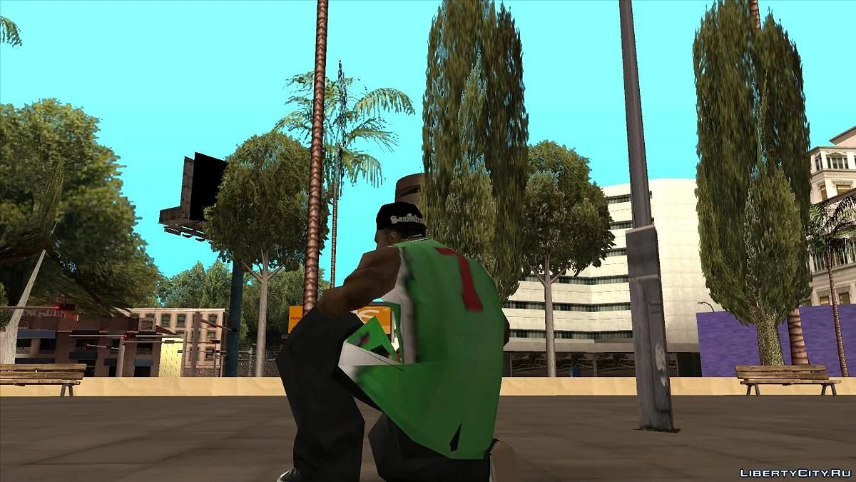 Перетекстурований Fam3 / GTA San Andreas