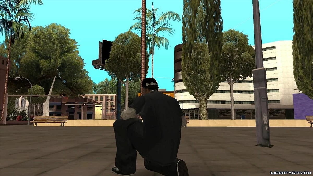 Перетекстурований Fam3 / GTA San Andreas