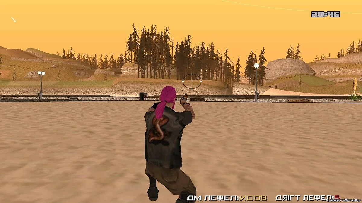 Wmycr (Biker) with Pink Hair / GTA San Andreas
