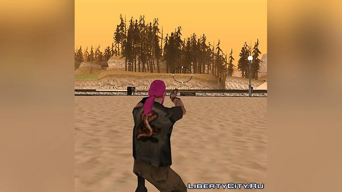 Wmycr (Biker) with Pink Hair / GTA San Andreas