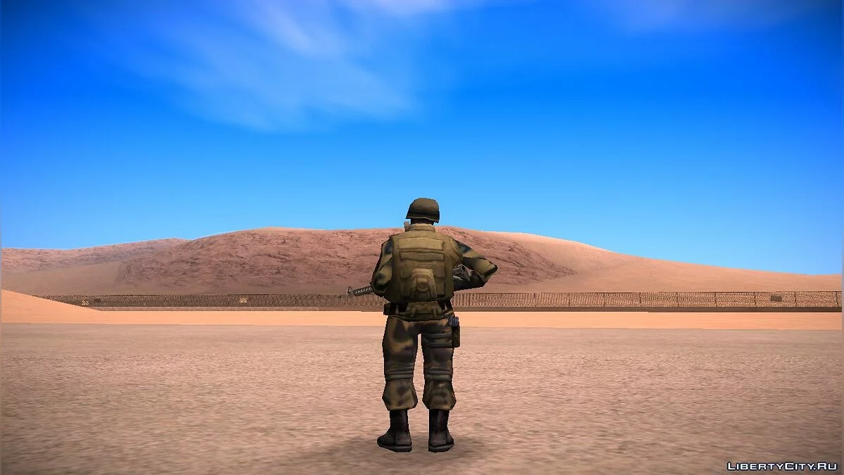 Nuevo Skin Militar [LQ] / GTA San Andreas