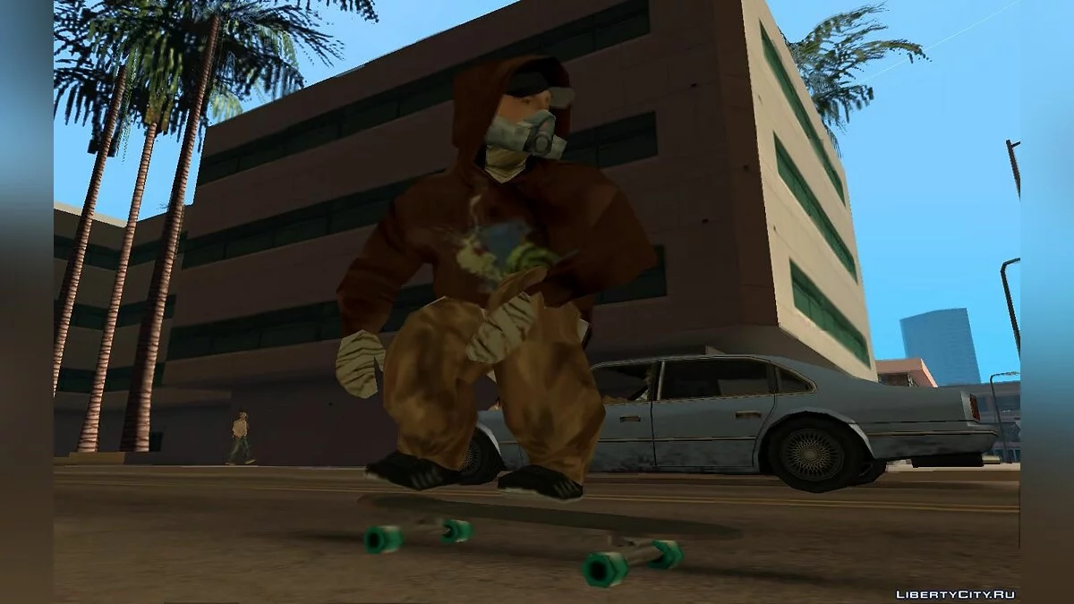 غرافيتي تاجر مستوحى من THUG2 / جي تي إيه سان أندرياس