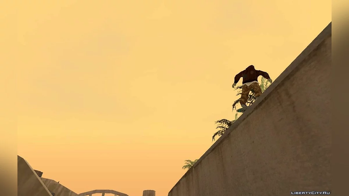 غرافيتي تاجر مستوحى من THUG2 / جي تي إيه سان أندرياس