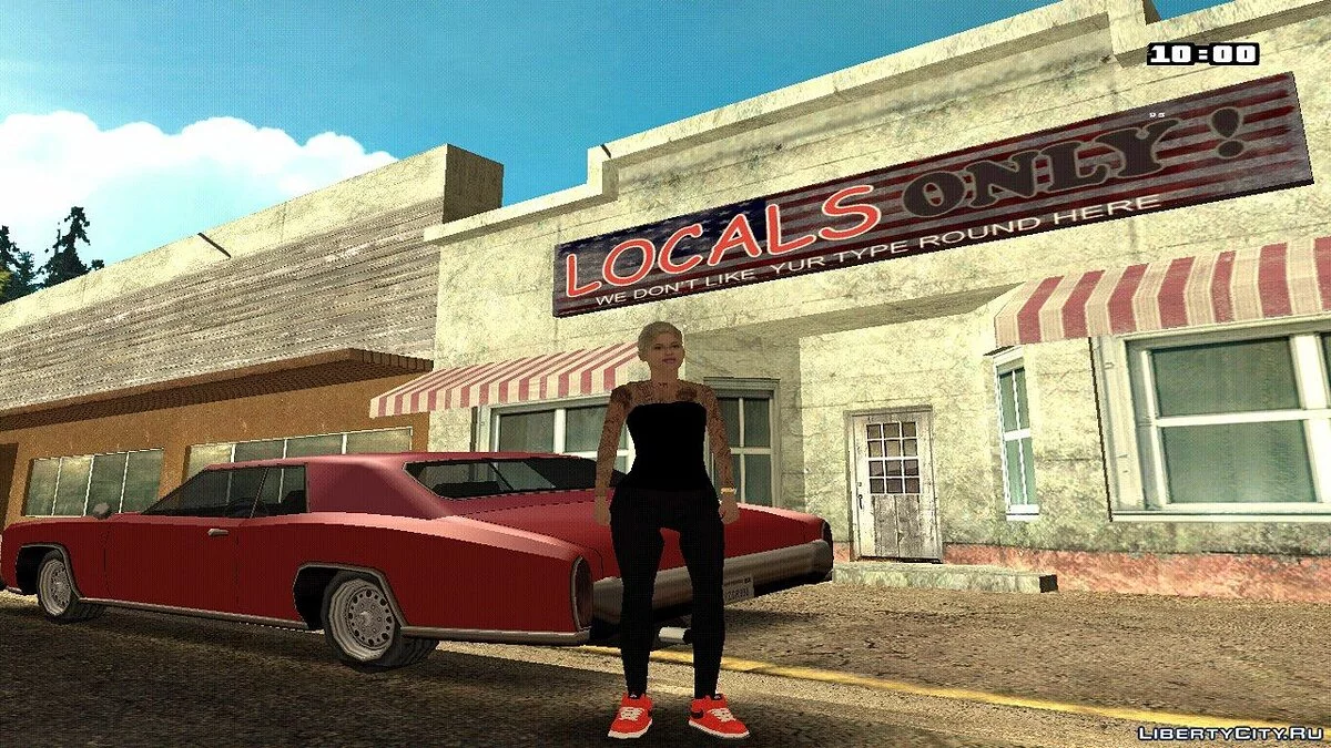 Caitlin Snow / GTA San Andreas
