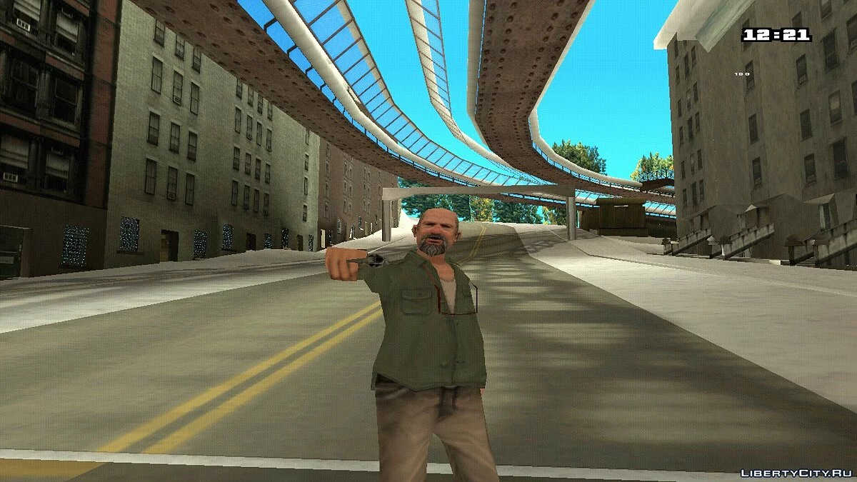 Glasses Guy Fred / GTA San Andreas