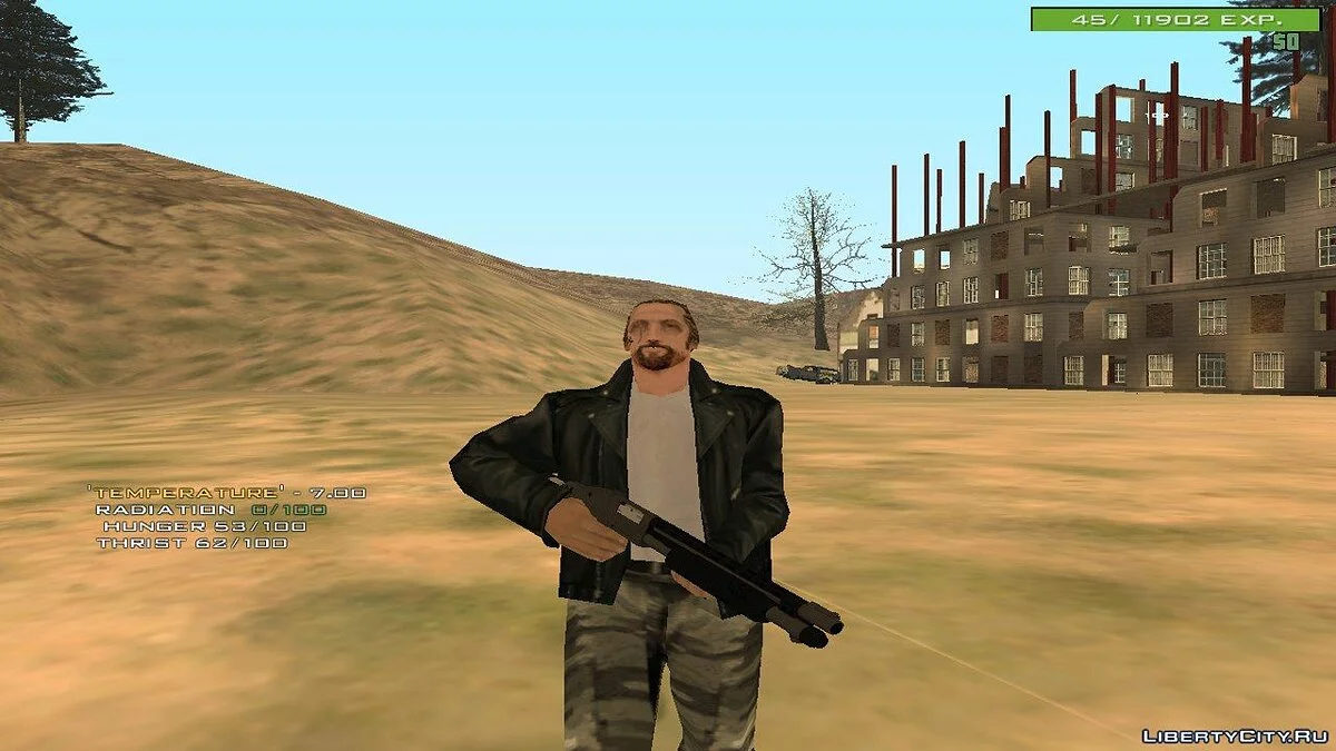 Sebastien Chabal / GTA San Andreas