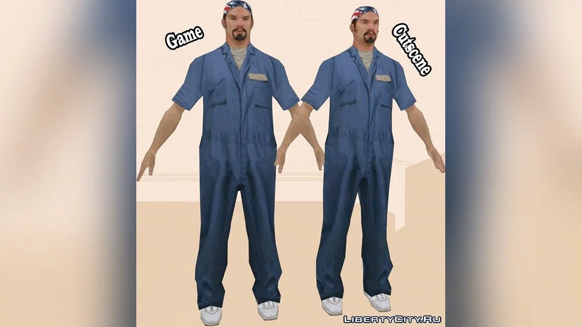 Skins de cutscene.img / GTA San Andreas