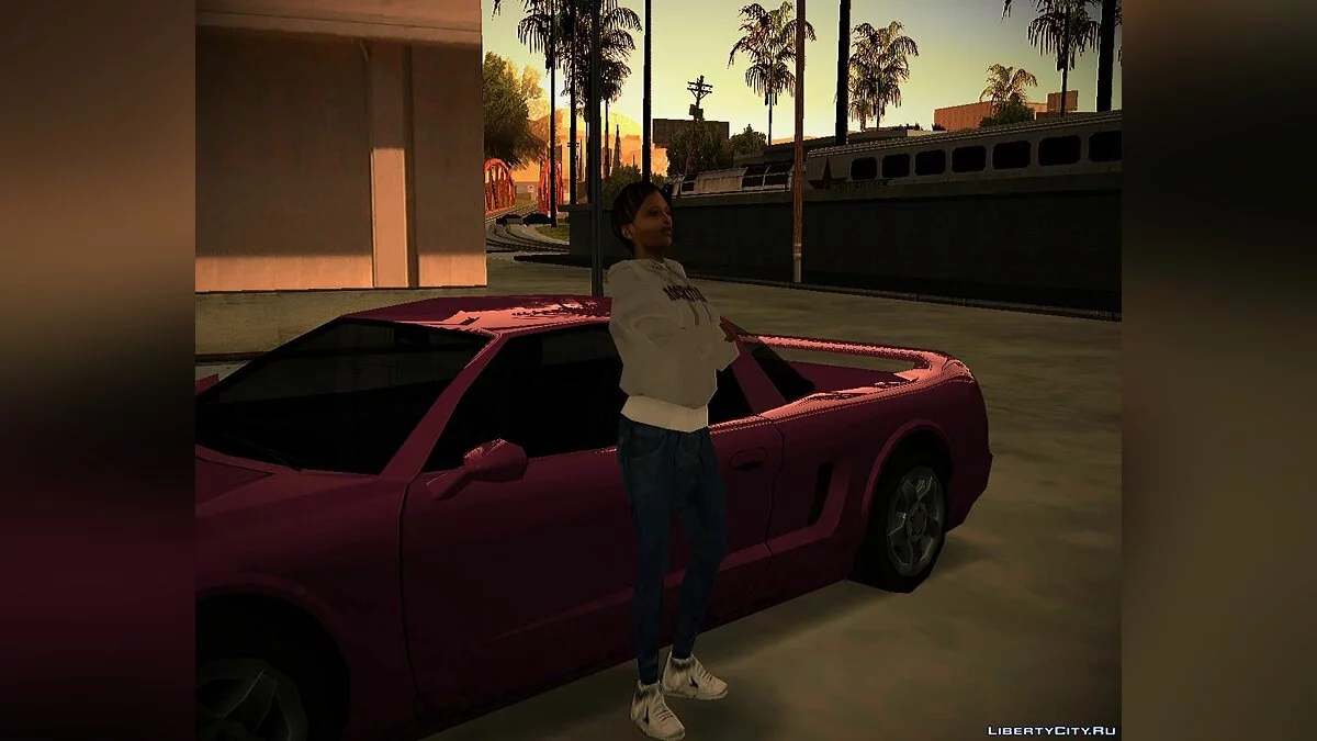 Girl in Hoodie / GTA San Andreas