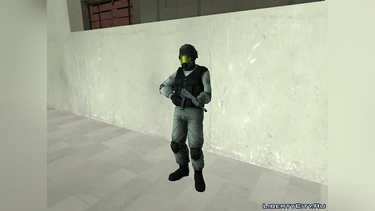 Guardia del Centro de Investigación SCP (Estilo Sa) / GTA San Andreas