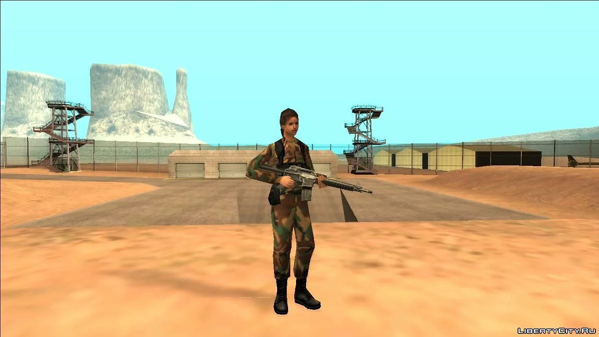 Female Army Soldiers / GTA San Andreas