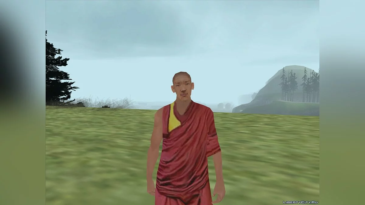 Молодий тибетський монах (チベットの人) / GTA San Andreas