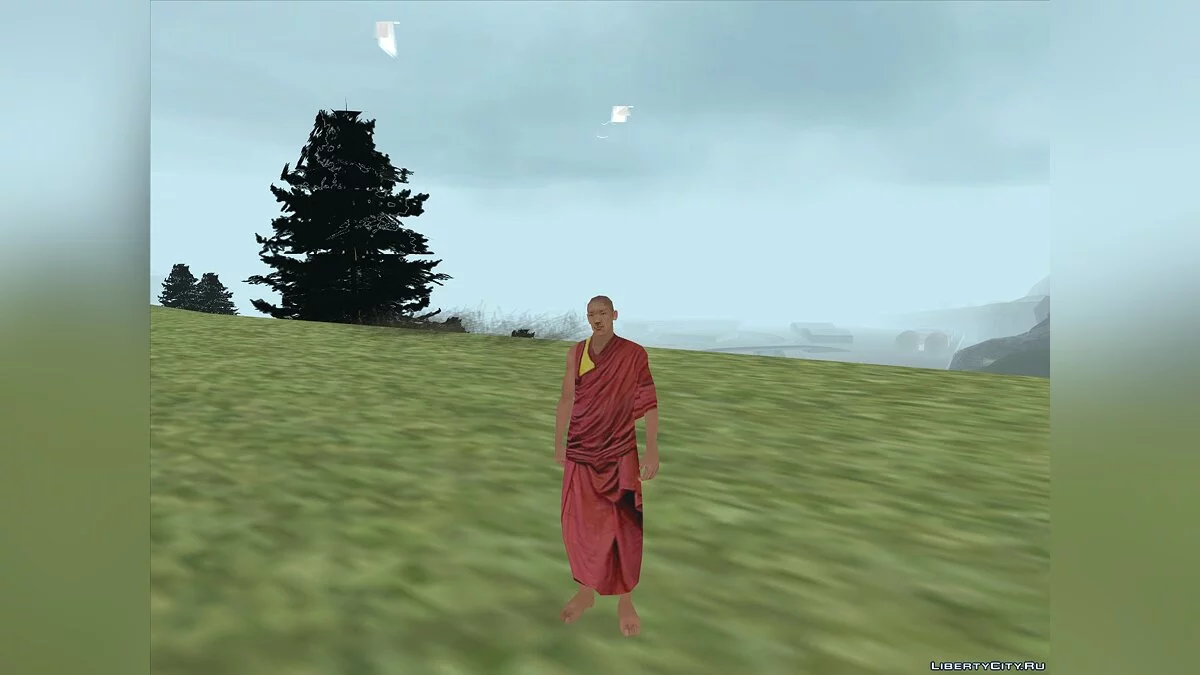 Молодий тибетський монах (チベットの人) / GTA San Andreas