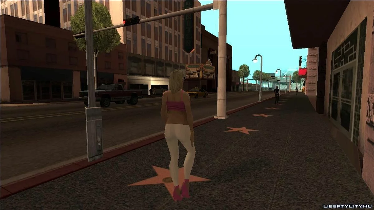 Rochelle - Girl from the Loading Screen (Art) / GTA San Andreas