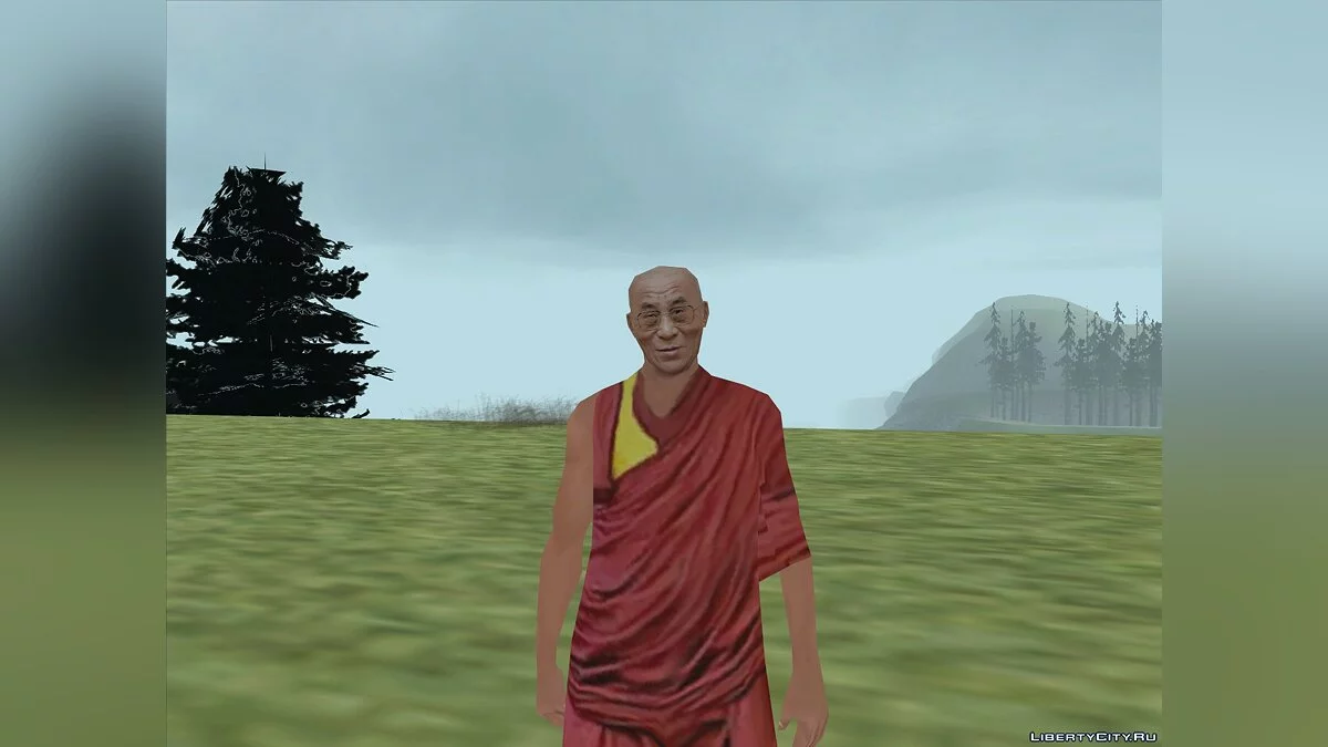 Biksu Tibet Tua (チベットの偉い人) / GTA San Andreas