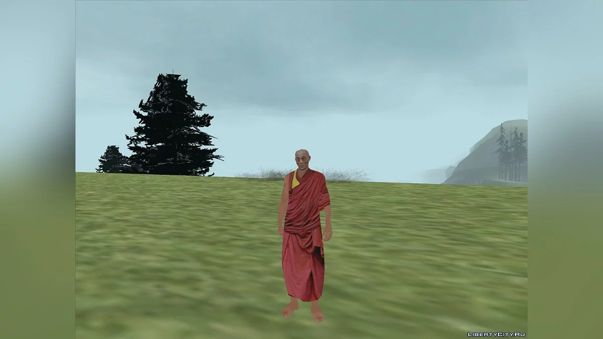 Viejo monje tibetano (チベットの偉い人) / GTA San Andreas