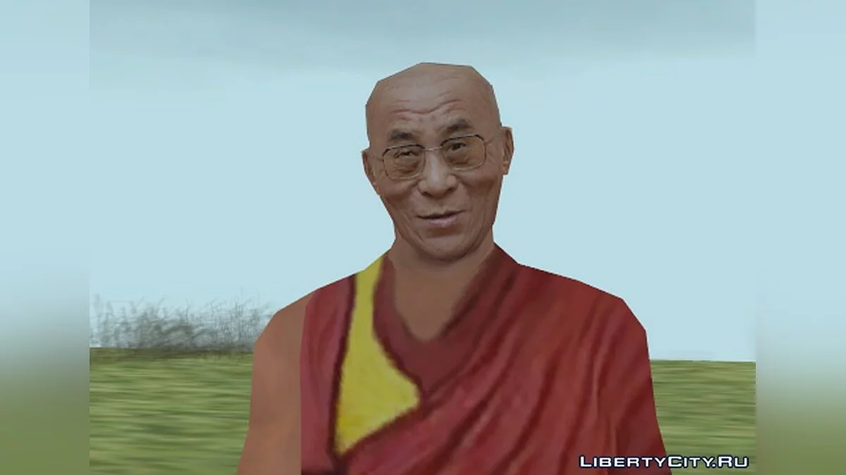 Old Tibetan Monk (チベットの偉い人) / GTA San Andreas